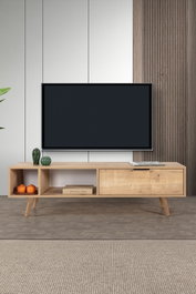 Hanah Home Venüs 3642 Soporte para TV Roble Zafiro